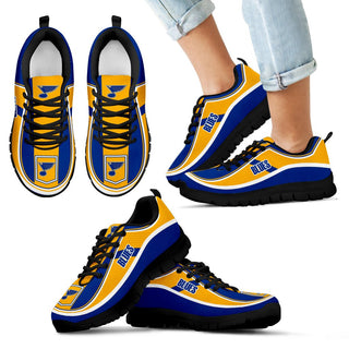 Simple Color Flag St. Louis Blues Sneakers