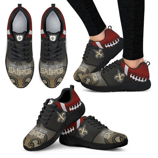 Pro Shop New Orleans Saints Running Sneakers For Football Fan