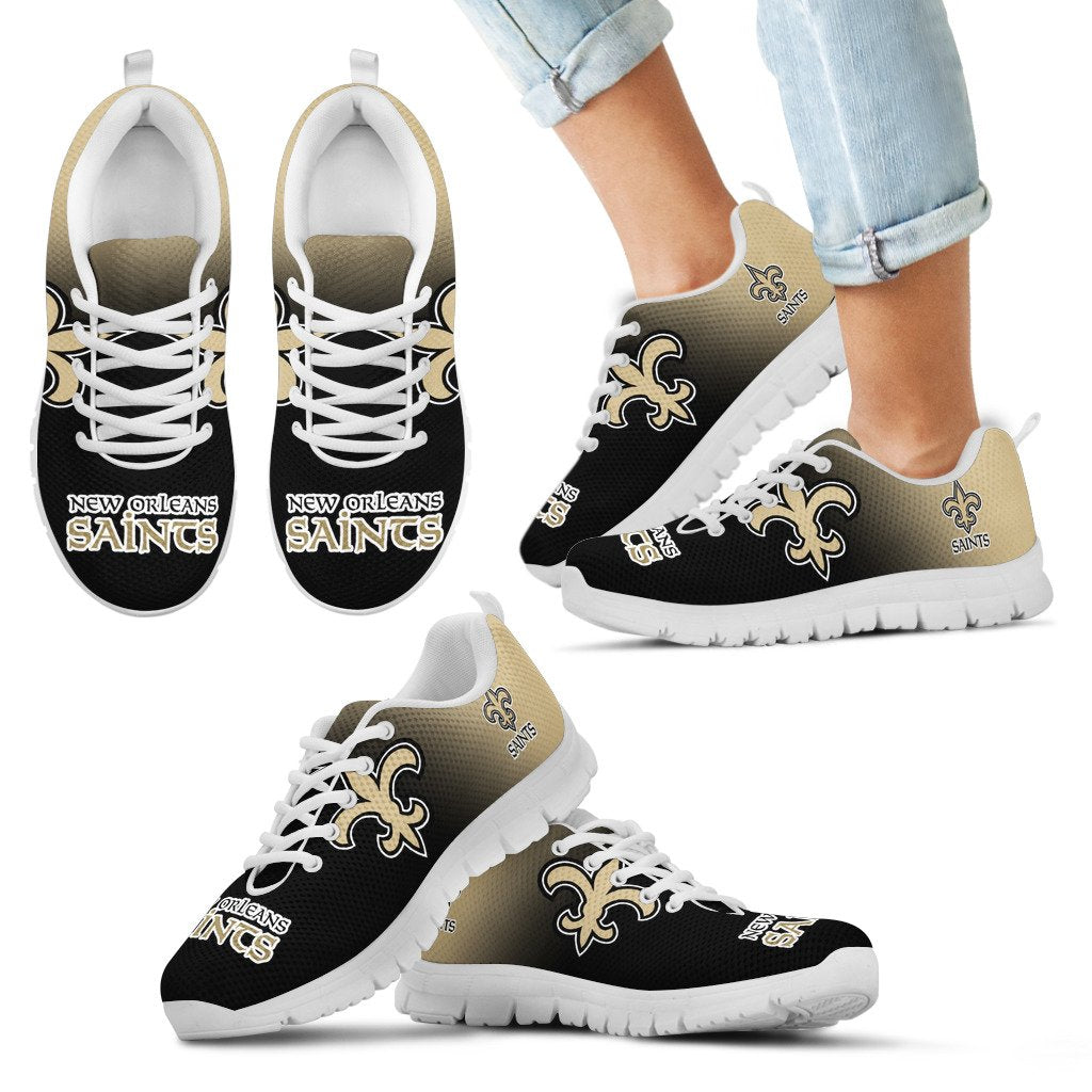 Awesome Unofficial New Orleans Saints Sneakers