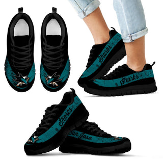 Single Line Logo San Jose Sharks Sneakers