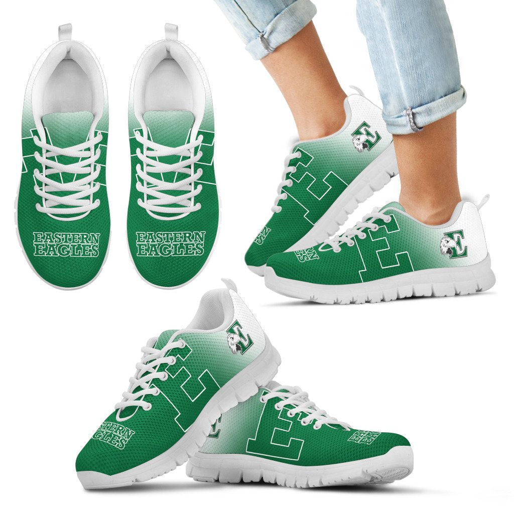 Awesome Unofficial Eastern Michigan Eagles Sneakers