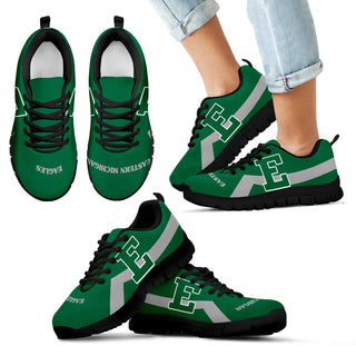 Eastern Michigan Eagles Line Logo Sneakers