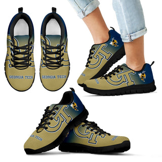 Awesome Unofficial Georgia Tech Yellow Jackets Sneakers