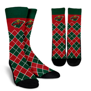 Gorgeous Minnesota Wild Argyle Socks