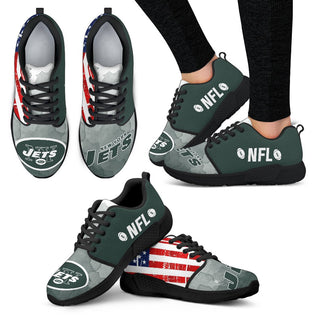 Awesome Fashion New York Jets Shoes Athletic Sneakers