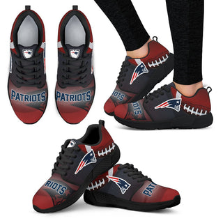 Pro Shop New England Patriots Running Sneakers For Football Fan