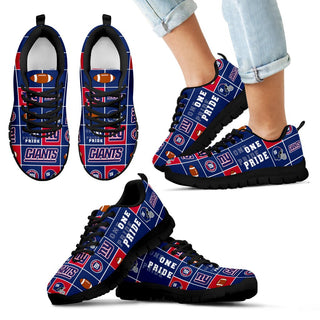 Awesome Pride Flag New York Giants Sneakers