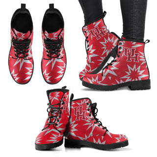 Dizzy Motion Amazing Designs Logo Houston Cougars Boots