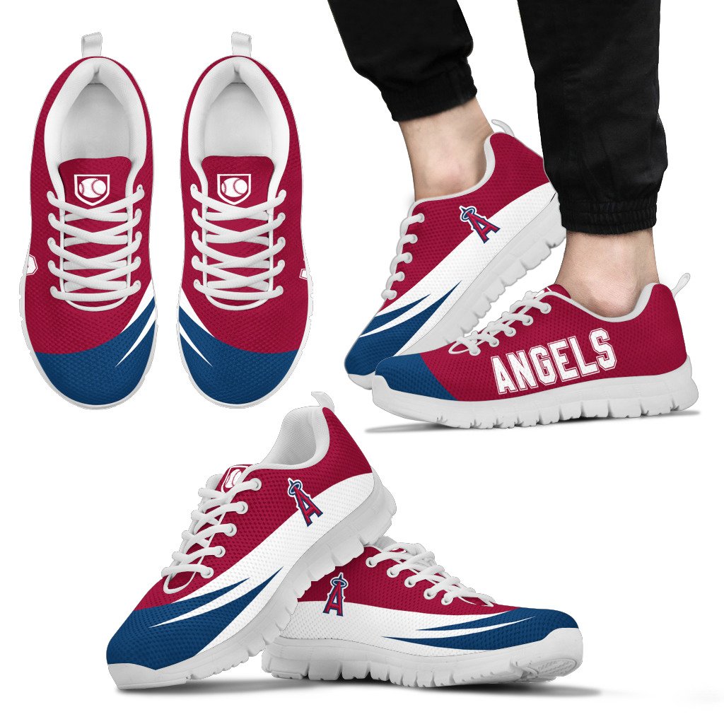 Special Gift Logo Los Angeles Angels Sneakers