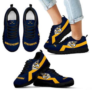 Nashville Predators Line Logo Sneakers