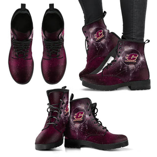 Magical Green Sun And Moon Dreamcatcher Central Michigan Chippewas Boots