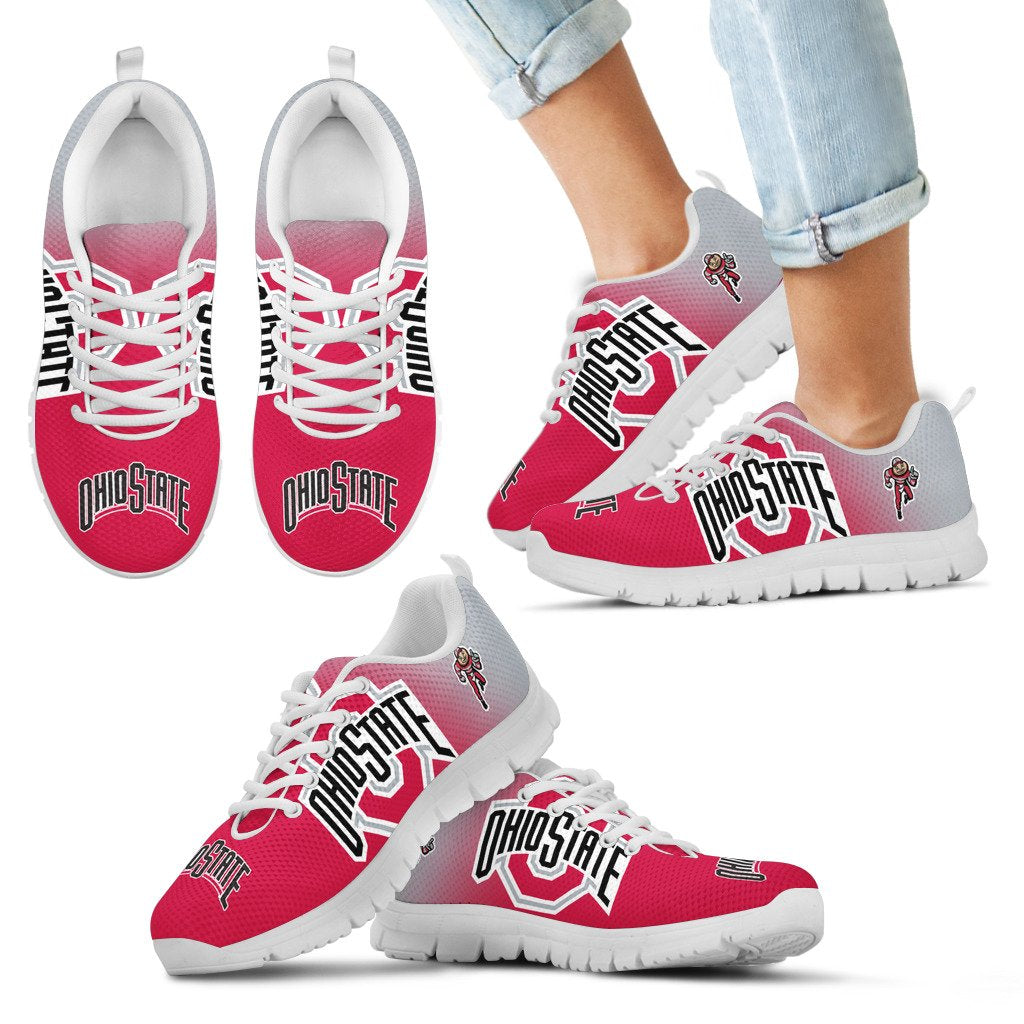 Awesome Unofficial Ohio State Buckeyes Sneakers