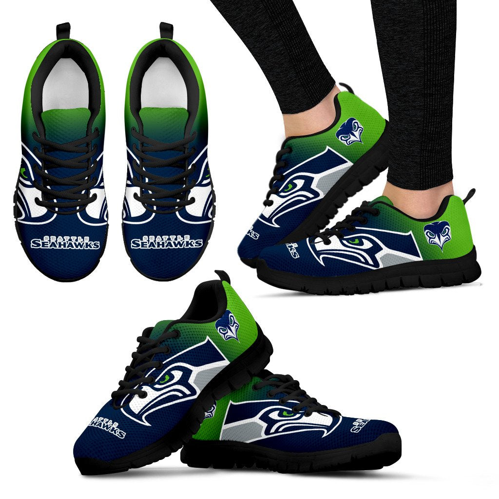 Awesome Unofficial Seattle Seahawks Sneakers