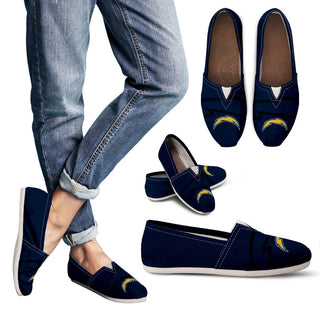 Colorful Mix Tiny Logo Fantastic Los Angeles Chargers Casual Shoes