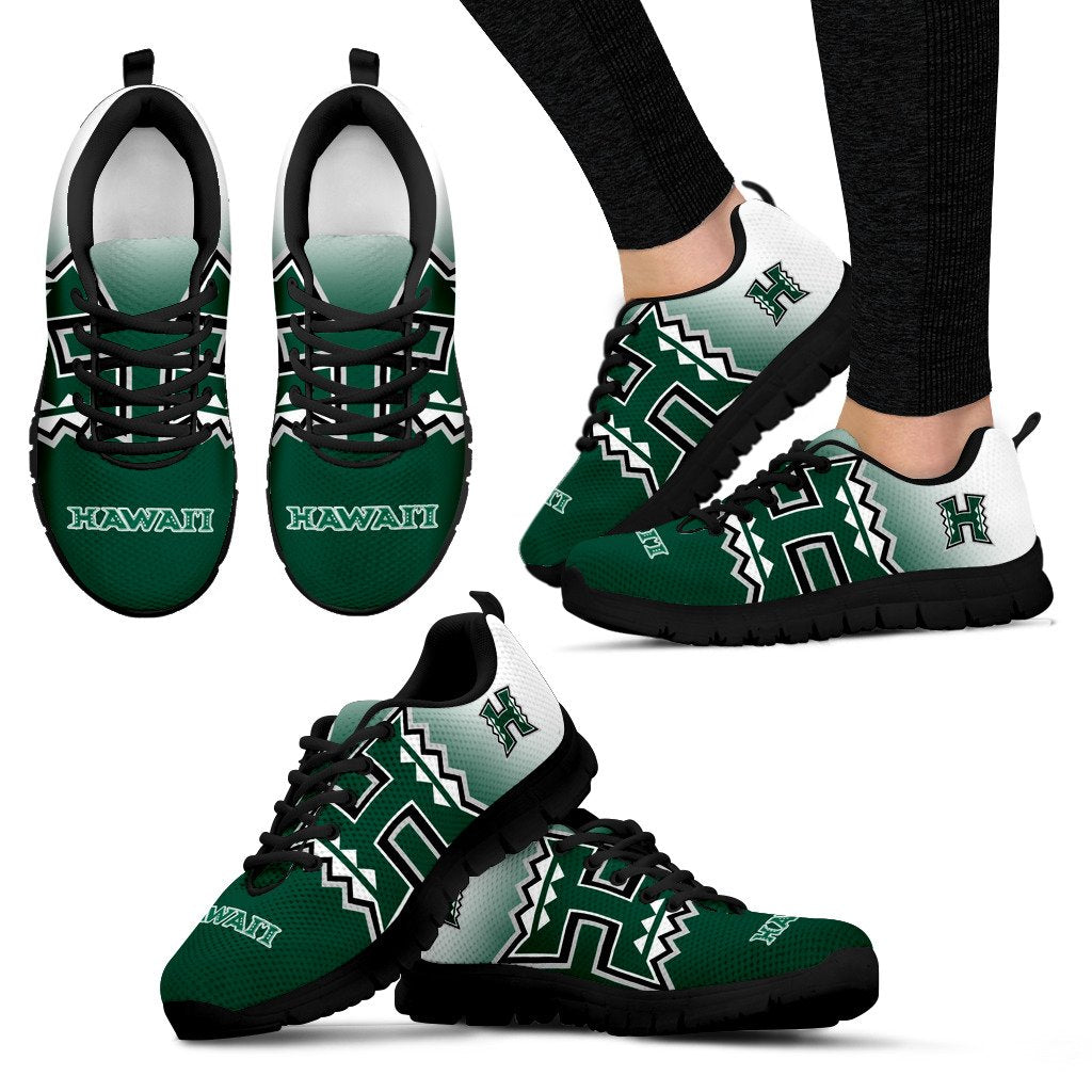 Awesome Unofficial Hawaii Rainbow Warriors Sneakers