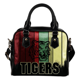 Vintage Silhouette LSU Tigers Purse Shoulder Handbag