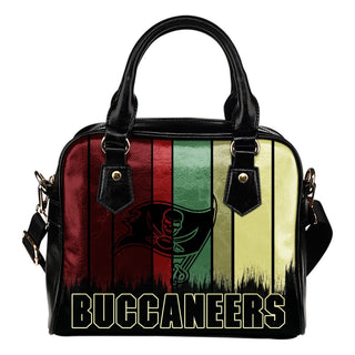 Vintage Silhouette Tampa Bay Buccaneers Purse Shoulder Handbag