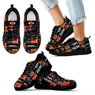 Awesome Pride Flag Cincinnati Bengals Sneakers