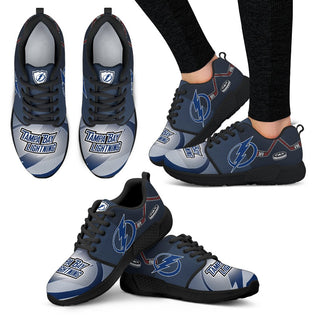 Pro Shop Tampa Bay Lightning Running Sneakers For Hockey Fan