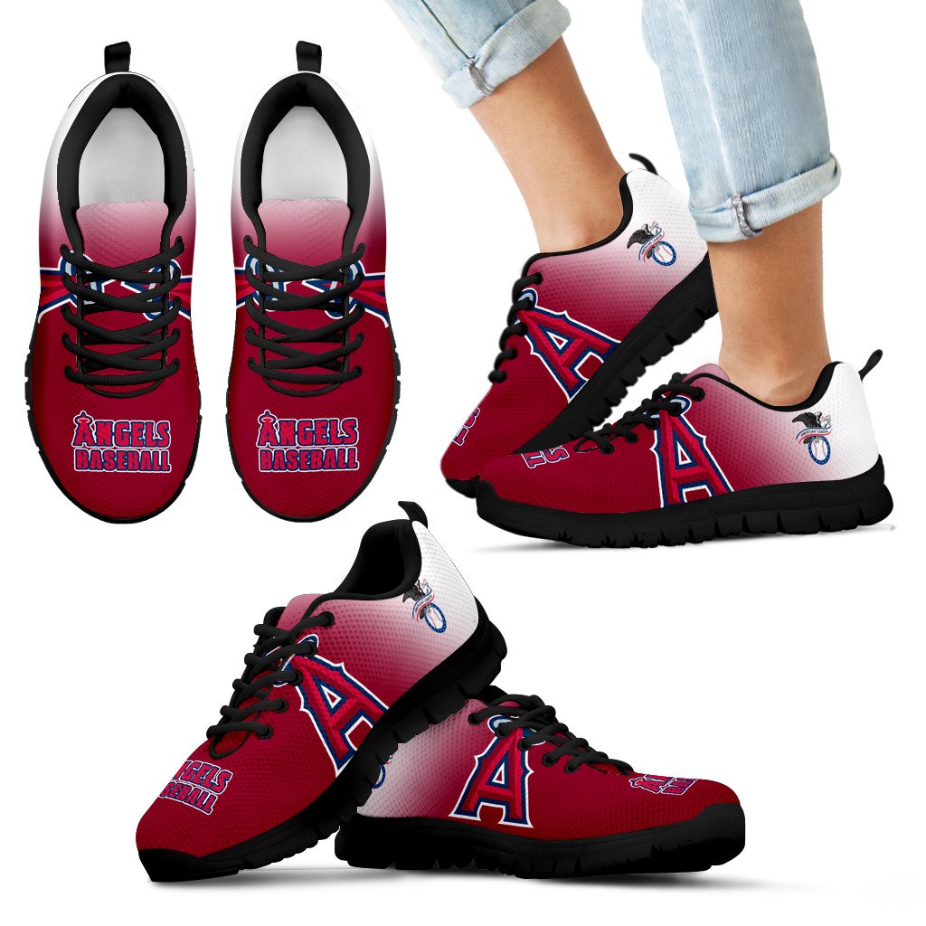 Awesome Unofficial Los Angeles Angels Sneakers