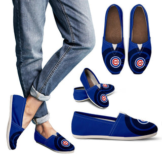 Colorful Mix Tiny Logo Fantastic Chicago Cubs Casual Shoes