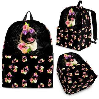 Pug Flower Backpacks