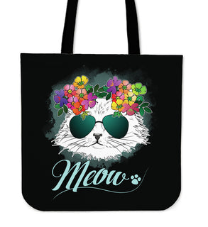 Meow Cat Tote Bags
