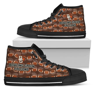 Wave Of Ball Bowling Green Falcons High Top Shoes