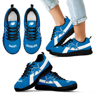 Detroit Lions Line Logo Sneakers