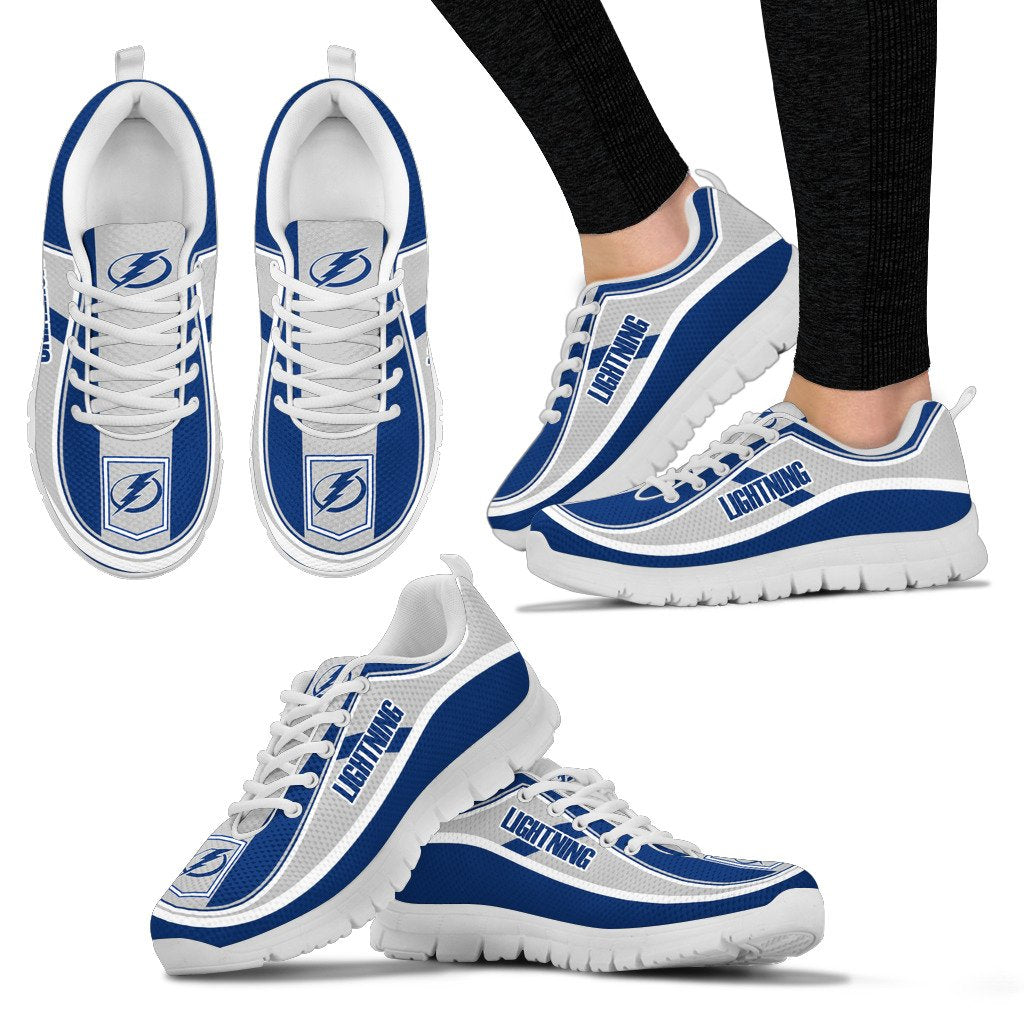 Simple Color Flag Tampa Bay Lightning Sneakers