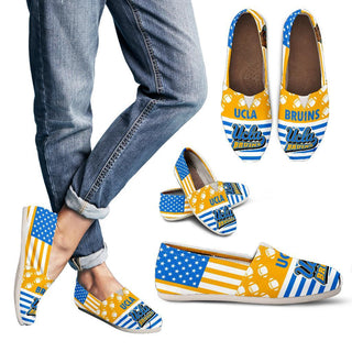 Proud of American Flag UCLA Bruins Casual Shoes