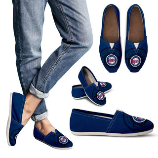 Colorful Mix Tiny Logo Fantastic Minnesota Twins Casual Shoes