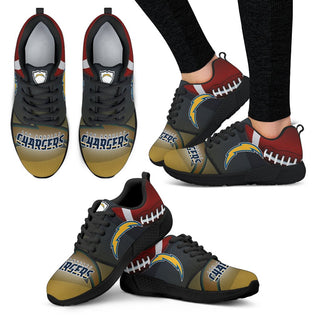 Pro Shop Los Angeles Chargers Running Sneakers For Football Fan