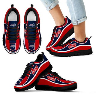 Simple Color Flag Washington Capitals Sneakers