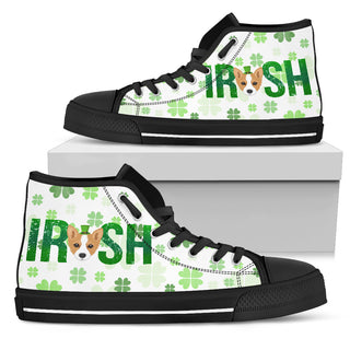 Irish Corgi High Top Shoes