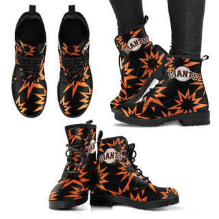 Dizzy Motion Amazing Designs Logo San Francisco Giants Boots