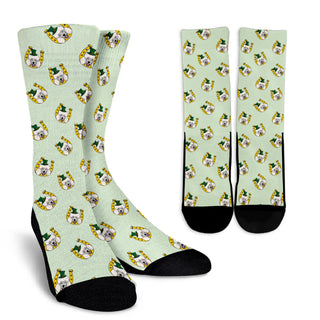 Nice Poodle Socks - Irish Poodle Pattern is a cool gift