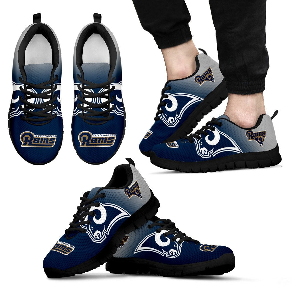 Awesome Unofficial Los Angeles Rams Sneakers