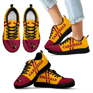 Colorful Line Stripe Arizona Cardinals Sneakers
