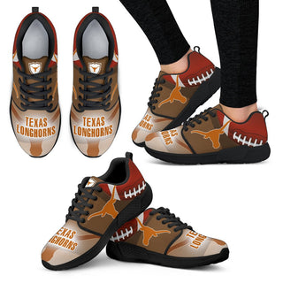 Pro Shop Texas Longhorns Running Sneakers For Football Fan