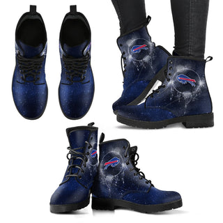 Magical Green Sun And Moon Dreamcatcher Buffalo Bills Boots