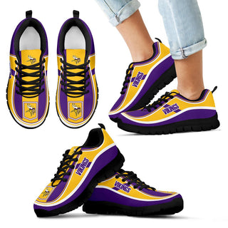 Simple Color Flag Minnesota Vikings Sneakers