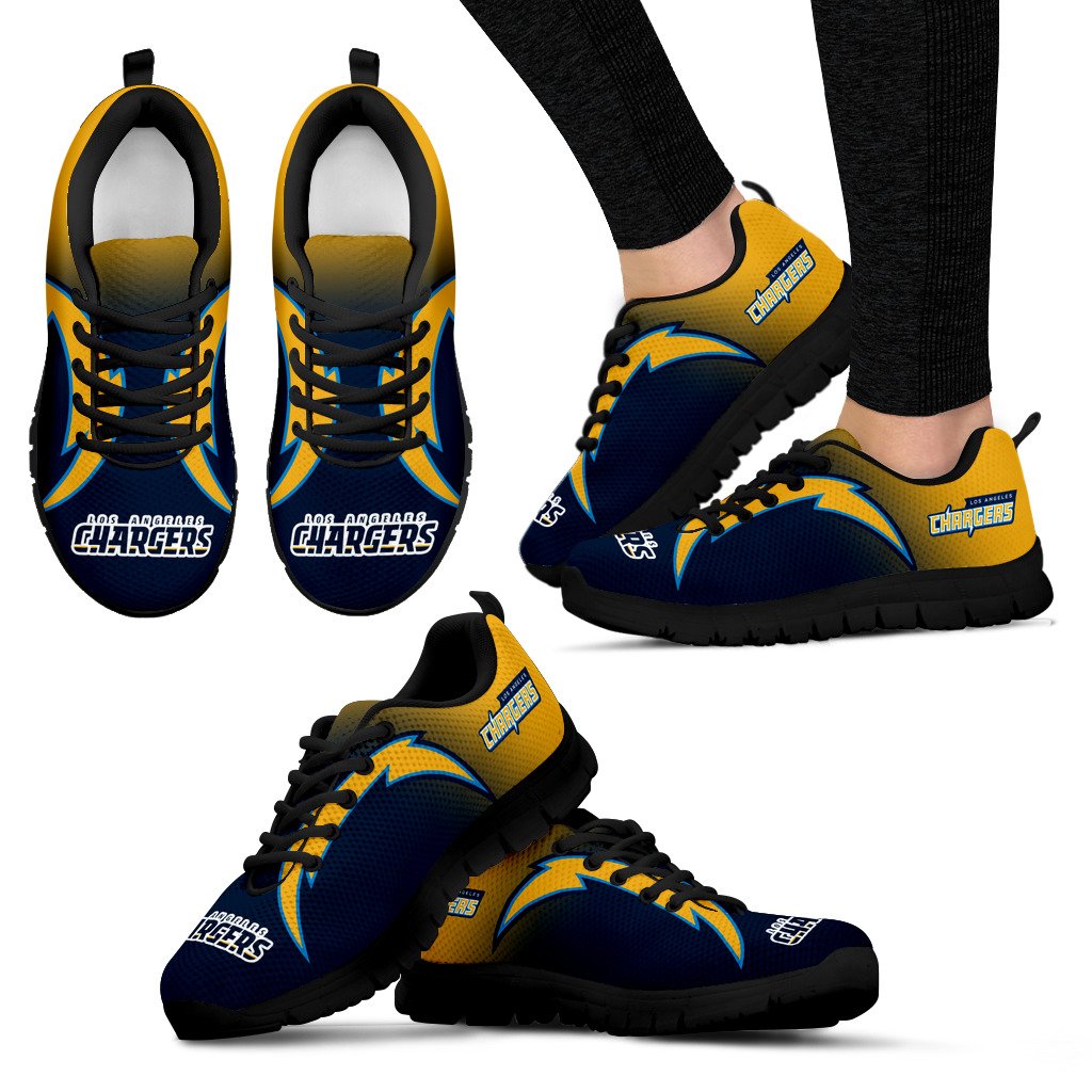 Awesome Unofficial Los Angeles Chargers Sneakers