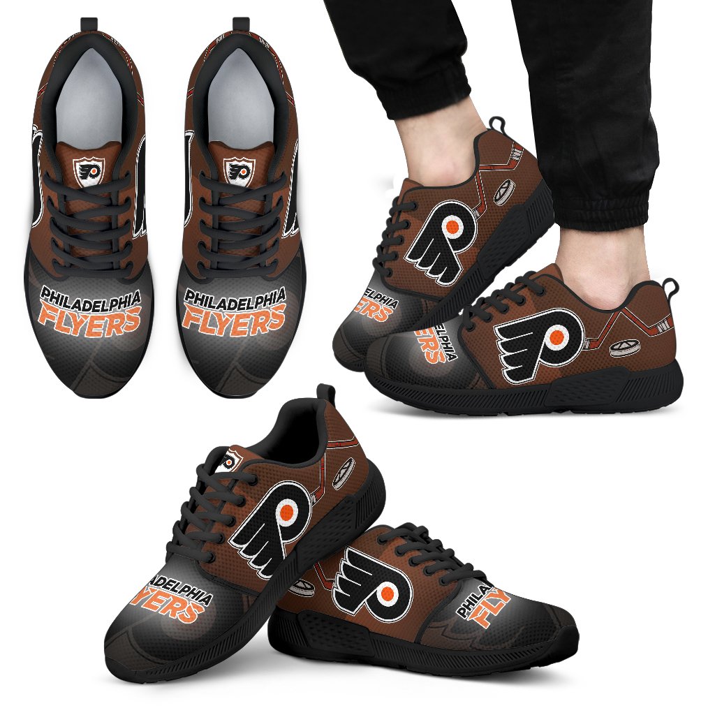 Pro Shop Philadelphia Flyers Running Sneakers For Hockey Fan
