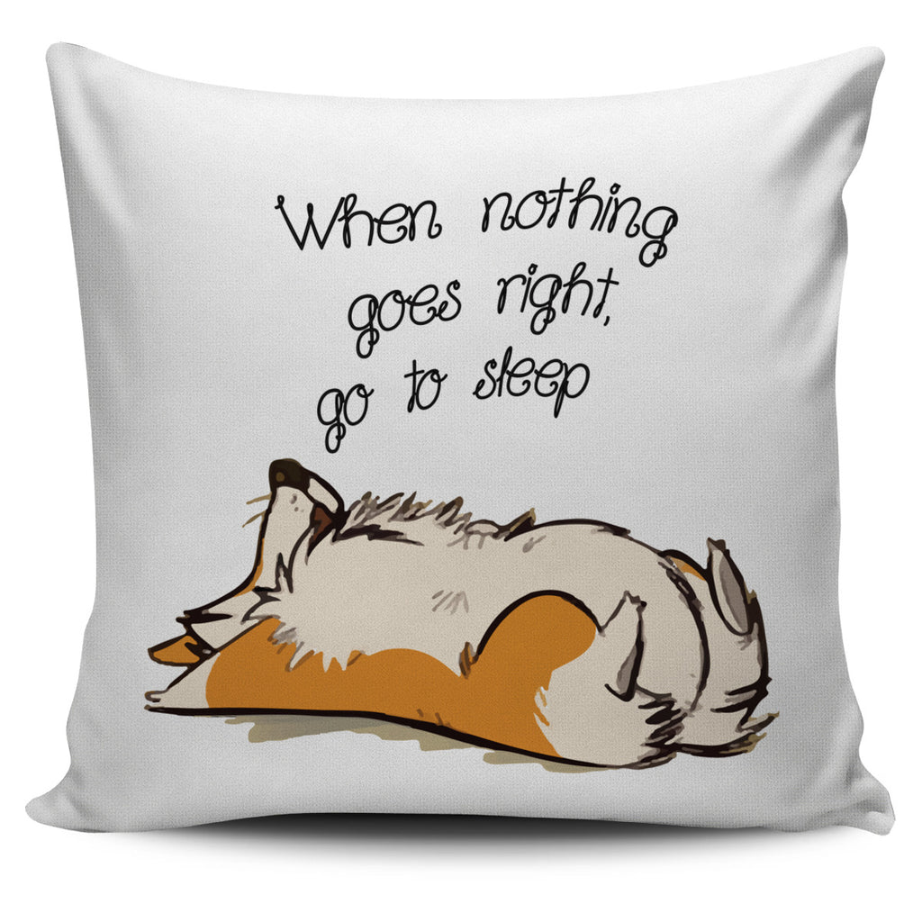 Cute Dog Pillow Covers - Every Time Is Nap Time Ver 3, is a gift