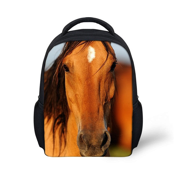 Crazy 3D Horse Backpacks