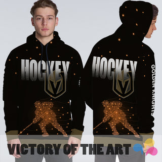 Fantastic Players In Match Vegas Golden Knights Hoodie