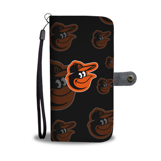 Baltimore Orioles Logo Background Wallet Phone Cases