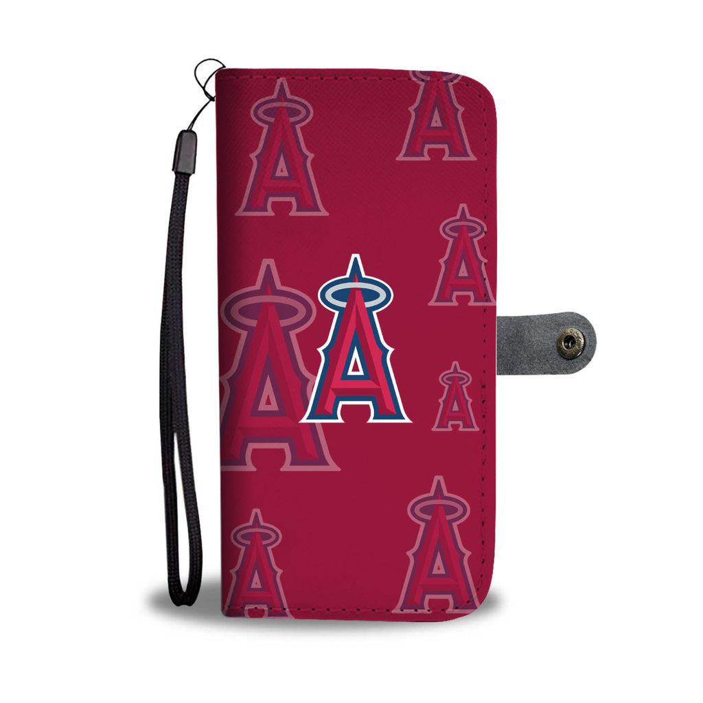 Los Angeles Angels Logo Background Wallet Phone Cases