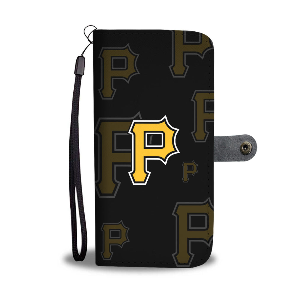 Pittsburgh Pirates Logo Background Wallet Phone Cases